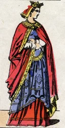 Dinastia Carolíngia: Retrato de Gerberge da Saxônia