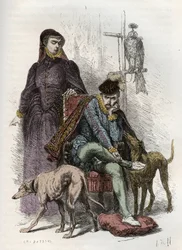 Charles IX e Catherine de Medicis - Caterina de 