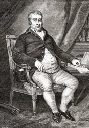 Charles James Fox, de "História da Revolução Francesa" por Louis Blanc (1811-82)