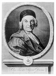 Charles de Saint-Evremond (gravura)