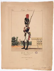 Chasseur da Guarda Imperial, Tropas Francesas, não. 4