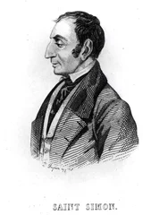 Claude Henri de Rouvroy (1760-1825) Conde de Saint-Simon, do século XVIII ao XIX