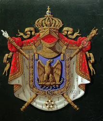 Brasão de armas do imperador Napoleão III (1808-73)