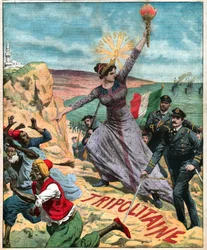 Colonização italiana na Líbia. Colonização italiana na Líbia.