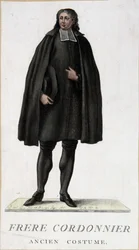 Roupa de irmão sapateiro, traje antigo