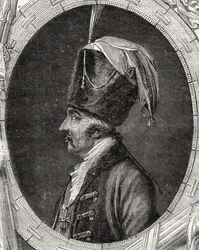 Conde Dagobert Seigmund von Wurmser, de "História da Revolução Francesa" por Louis Blanc (1811-82)