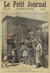 Capa do Le Petit Journal, 2 de janeiro de 1892