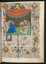 David e o Senhor, Breviário de João Sem Medo, Add. 35311, f.8r