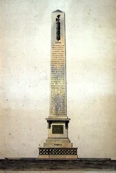 Design para Monumento Neo-Clássico à 