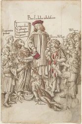 Não andeis fora da via pública [fol. 35 reto], c.1512-1515 (pena e tinta)