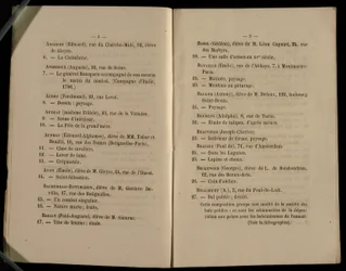 Página dupla do Salon des Refuses, 1863