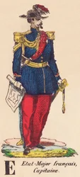 E: Equipe francesa, capitão
