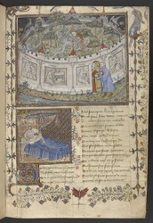 Egerton MS 1069 f.001r O Jardim Murado, ilustração de 