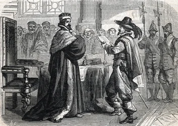 Oitava Guerra da Religião, Dia das Barricadas - (gravura) 1864