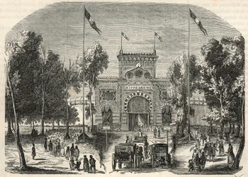 Gravação em "Tableau-de-Paris" de Edmond Texier 1852