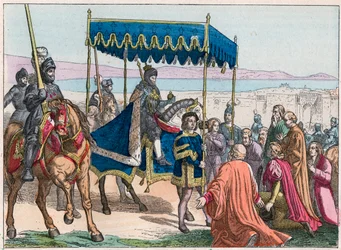 Entrada de Carlos VIII (1470-1498) em Nápoles