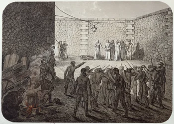 Execução de reféns durante a comuna de 1871
