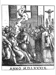 Exorcizando a cena em 1589