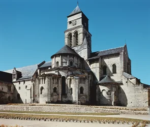Exterior da igreja da abadia