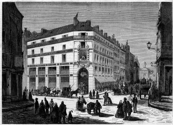 Vista exterior das novas lojas do Grand Conde, em Paris, inauguradas no dia 8 de Abril