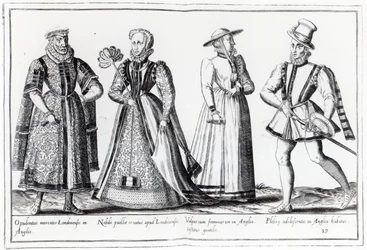 Moda durante o Período Tudor (gravura)