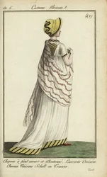 Mulher da moda em Tivoli Gardens