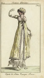 Mulher da moda dançando em um baile
