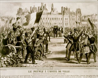 Revolução de fevereiro de 1848 (litografia)