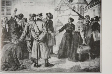 Remoção forçada de civis franceses de Lille para colônias trabalhistas alemãs, 1914-19