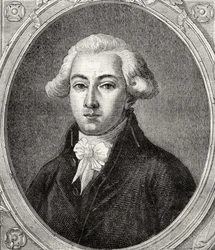 François Antoine Boissy de Anglas, de "História da Revolução Francesa" por Louis Blanc (1811-82)