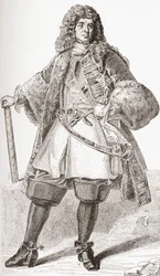 François de Neufville, 2º duque de Villeroy, 1644 1730. Soldado francês. Das horas livres publicadas 1908.