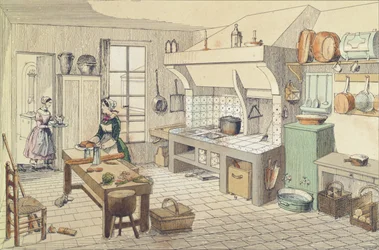Cozinha francesa de meados do século XIX