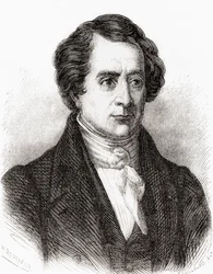 O matemático francês Dominique Francois Jean Arago, também conhecido como François Arago, de Les Merveilles de la Science, pub.1870