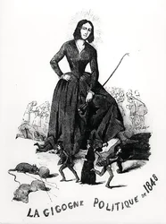 George Sand, a cegonha política, do 