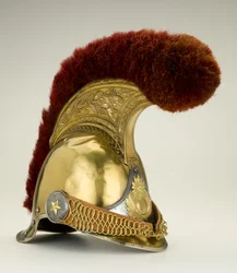 Capacete para um mosquetão
