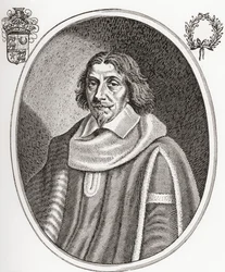 Henri de Mesmes, senhor de Roissy, marquês de Mongneville e Everly, 1575-1650. Magistrado francês e prefeito de Paris. De Les Heures Libres publicado em 1908.