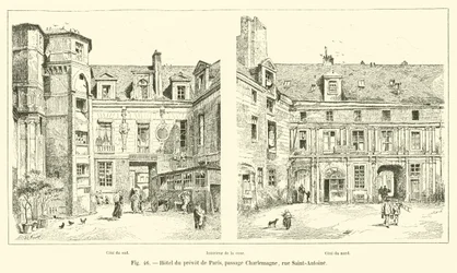 Paris Prevot Hotel, passagem de Charlemagne, rue Saint-Antoine
