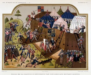 Guerra dos Cem Anos: Captura da Bastilha defendida pelos ingleses antes de Dieppe