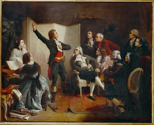 Na casa do Presidente da Câmara de Estrasburgo