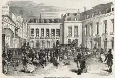 Interieur de la grande cour de l
