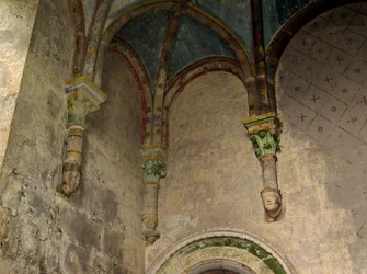 Interior, de, a, igreja, de, st, Hilaire-the-Great, Poitiers