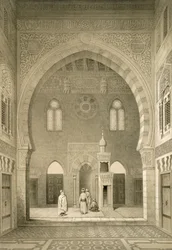 Interior da Mesquita de Qaitbay, Cairo