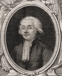 Isaac René Guy, o Chapeleiro, de "História da Revolução Francesa" por Louis Blanc (1811-82)