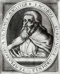 Jacques de Molay (c.1243-1314) Mestre dos Cavaleiros Templários