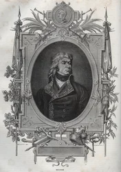Jean-Louis-Ebenezer REYNIER (1771-1814), general francês da Revolução e do Primeiro Império - Jean Louis Ebenezer Reynier, general do exército francês durante as Guerras Revolucionárias Francesas - da "Nouvelle Encyclopedie Nationale" de Maurice La Charest