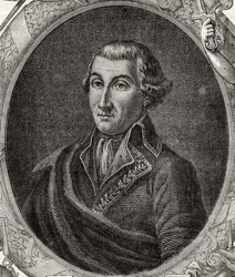 Jean Baptiste Camille Canclaux (1740-1817) de "História da Revolução Francesa" por Louis Blanc (1811-82)