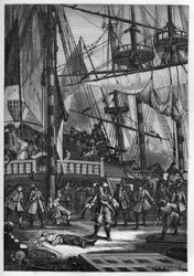 Jean Bart mata o capitão holandês do 
