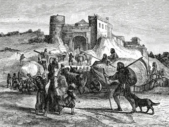 Kelts em seu serviço dos chefes, c.1890