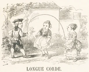 L: corda comprida