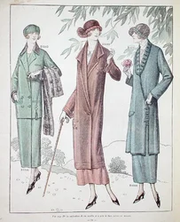 Casacos de Senhora, Ilustração de 